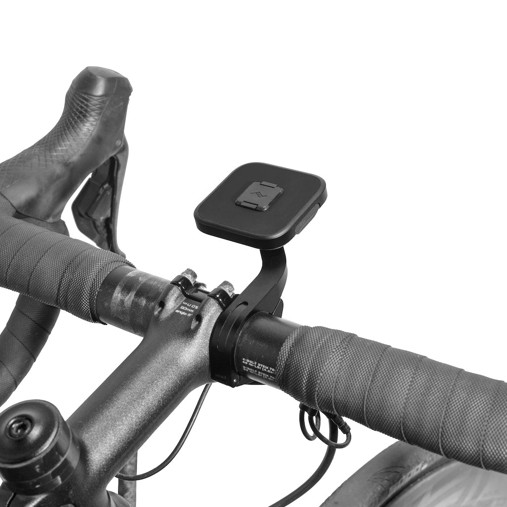 Bike lights kit and mobile phone holder for handlebars